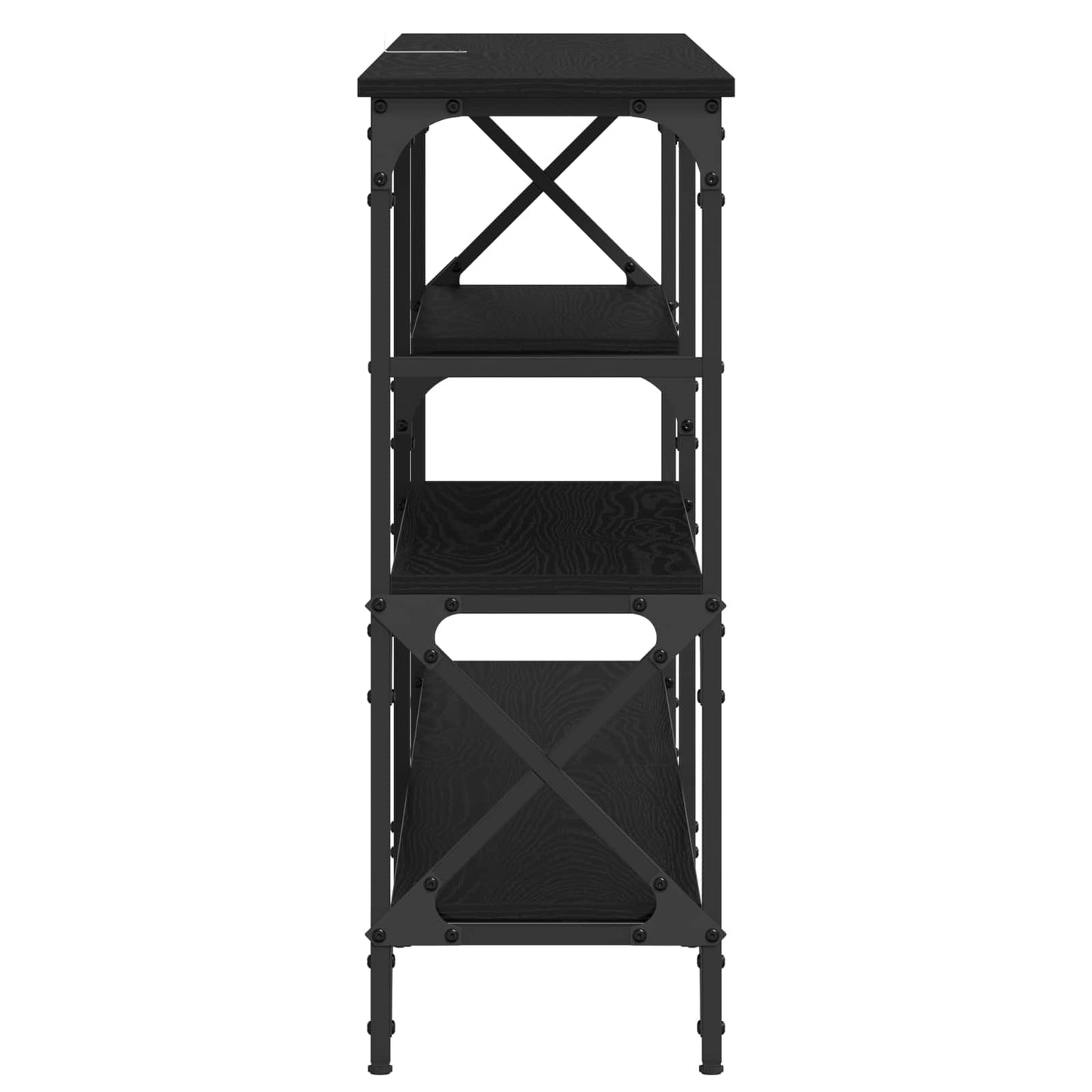 Konsolbord Sort eg 180 x 29 x 76,5 cm metal PB