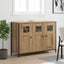 Sideboard Artisan-eg 100 x 35 x 70 cm Konstrueret træ