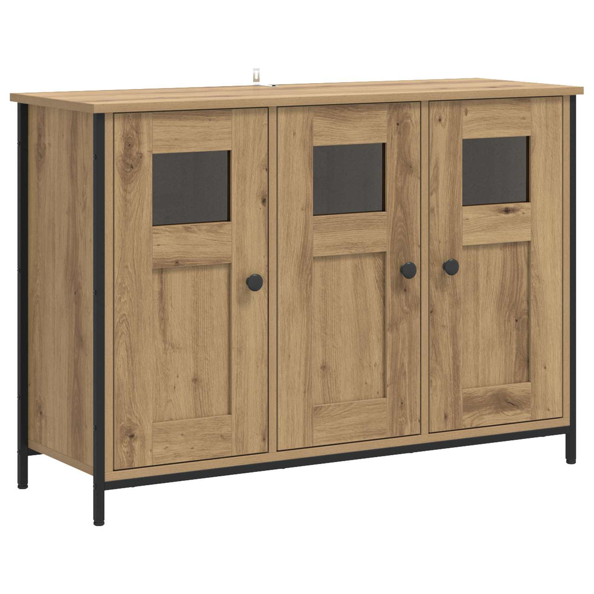 Sideboard Artisan-eg 100 x 35 x 70 cm Konstrueret træ