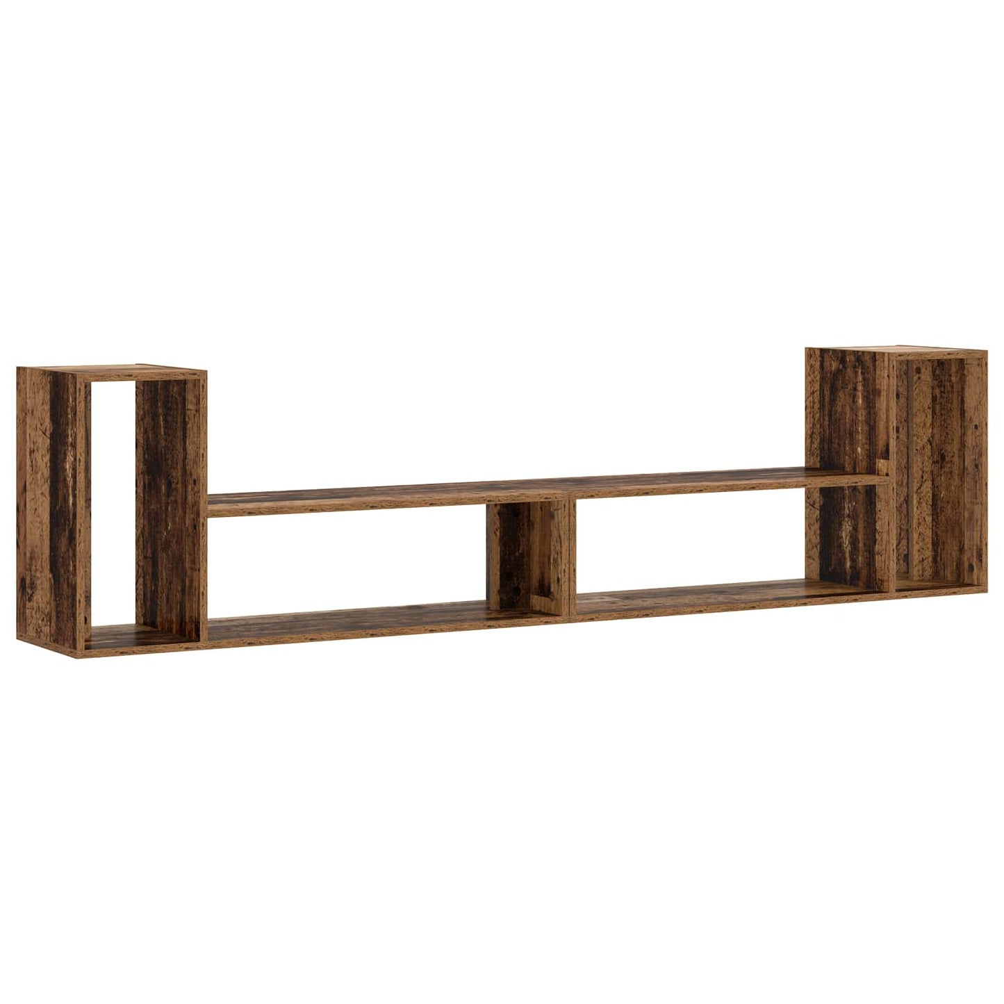 TV-skab 100 x 30 x 50 cm Gammelt træ Konstrueret træ