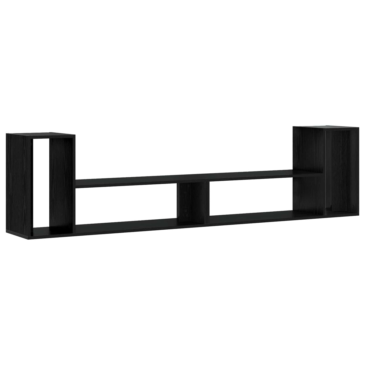 TV-skab 100 x 30 x 50 cm Sort eg Konstrueret træ