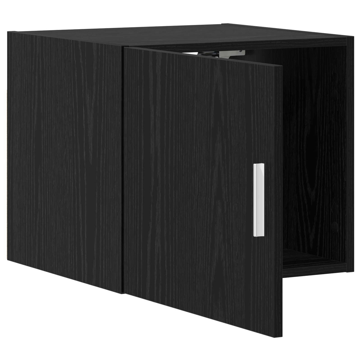 Vægskab Sort eg 45 x 42,5 x 40 cm Konstrueret træ