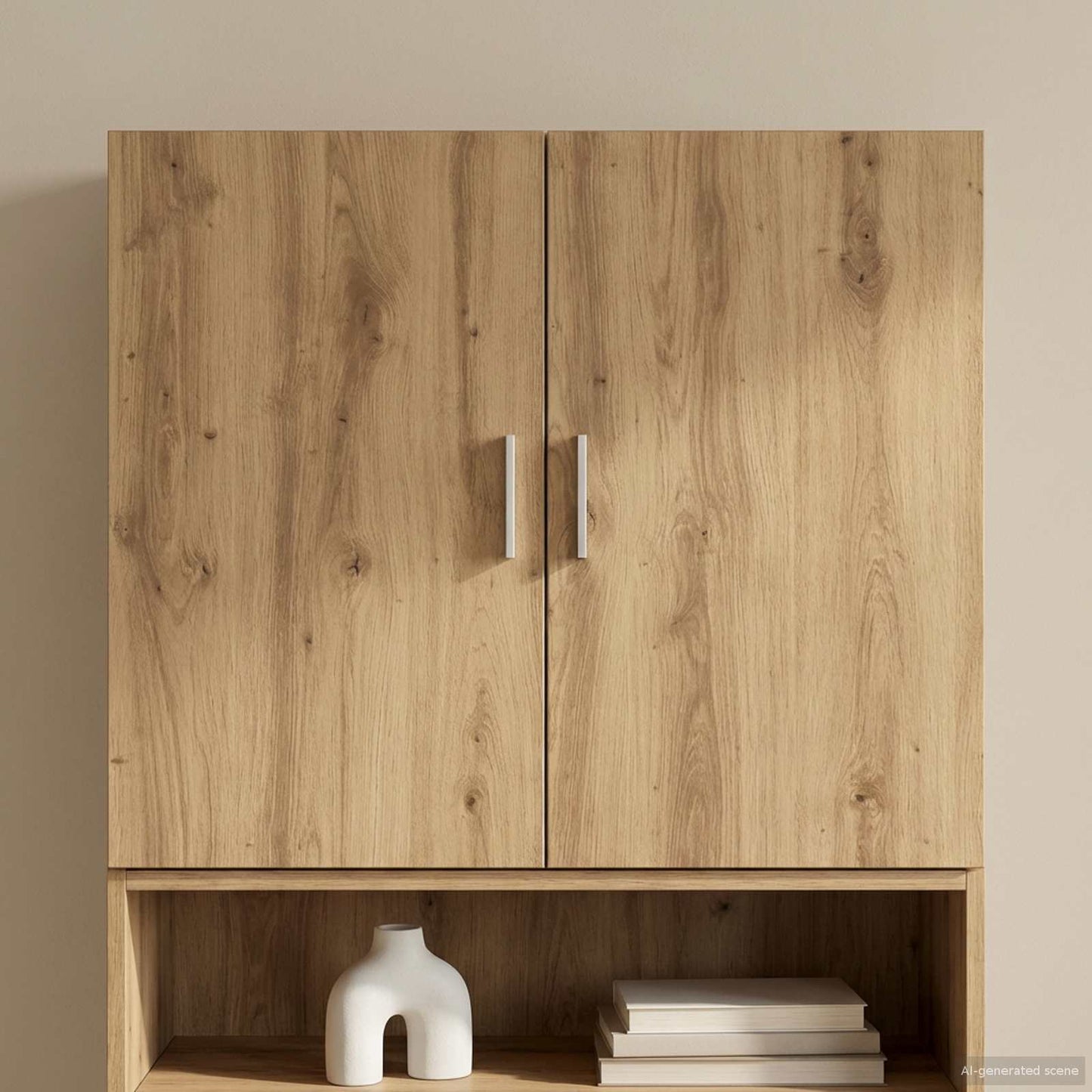 Vægskab Artisan-eg 80 x 42,5 x 64 cm Konstrueret træ