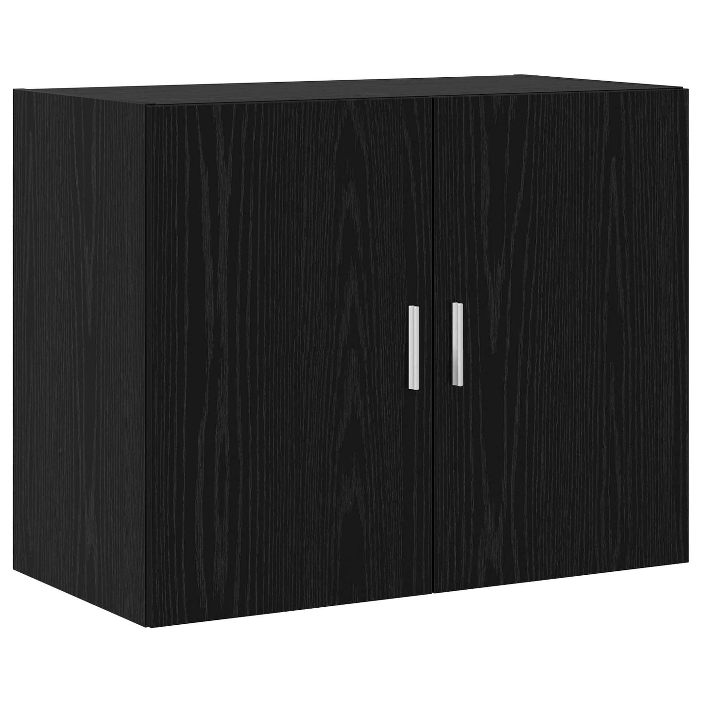Vægskab Sort eg 80 x 42,5 x 64 cm Konstrueret træ