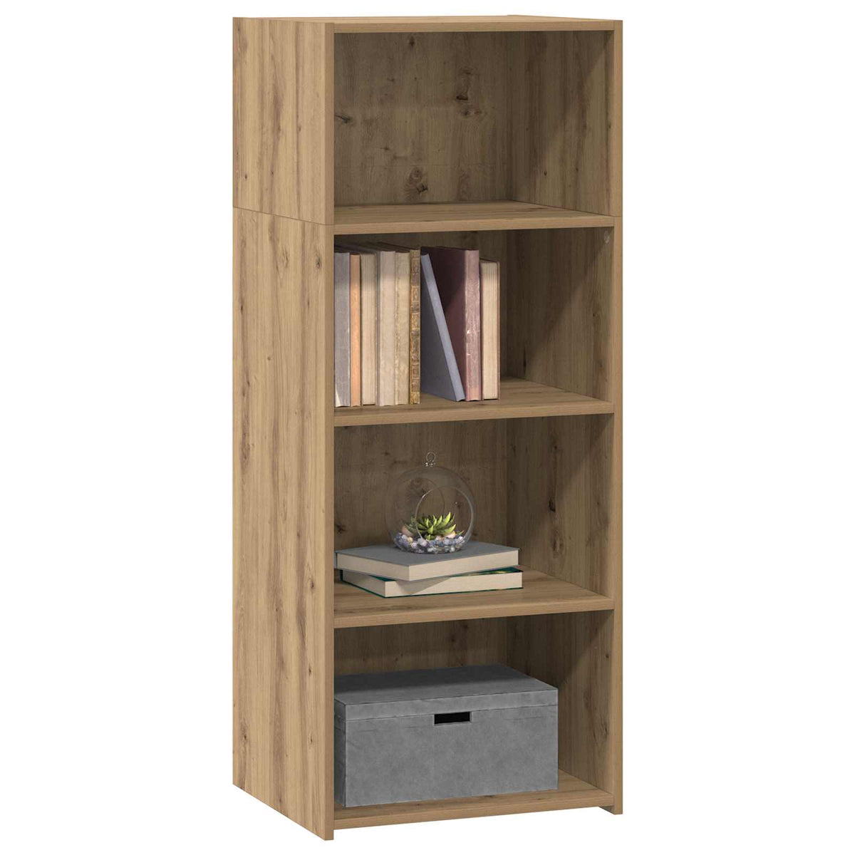 Highboard Artisan-eg 50 x 41 x 124 cm Konstrueret træ