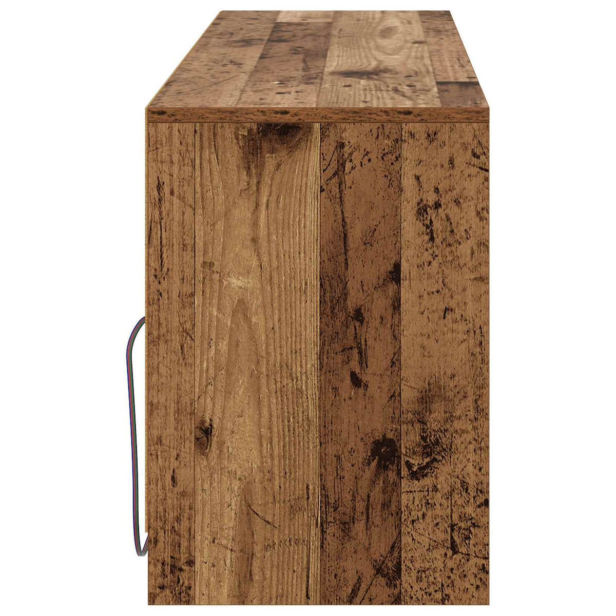 TV-skab 100 x 34 x 50 cm Gammelt træ Konstrueret træ