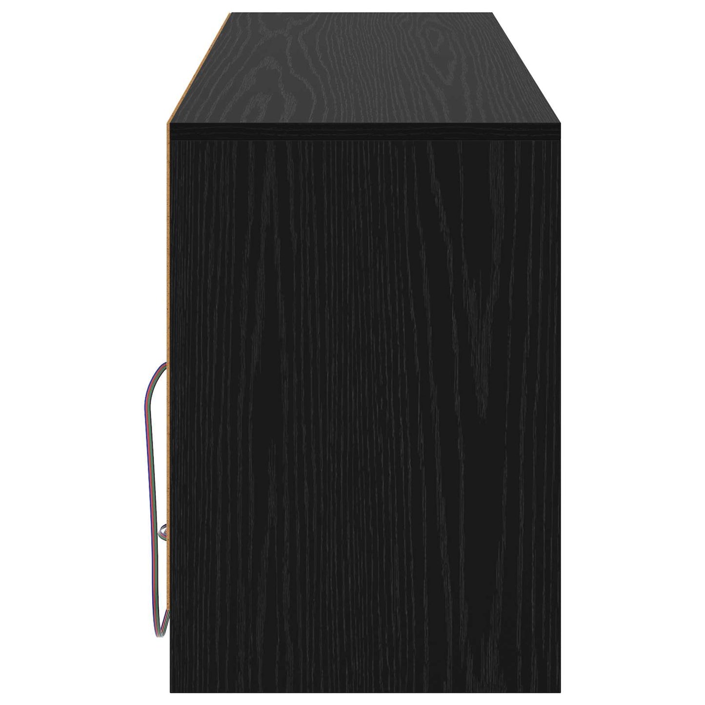 TV-skab 100 x 34 x 50 cm Sort eg Konstrueret træ