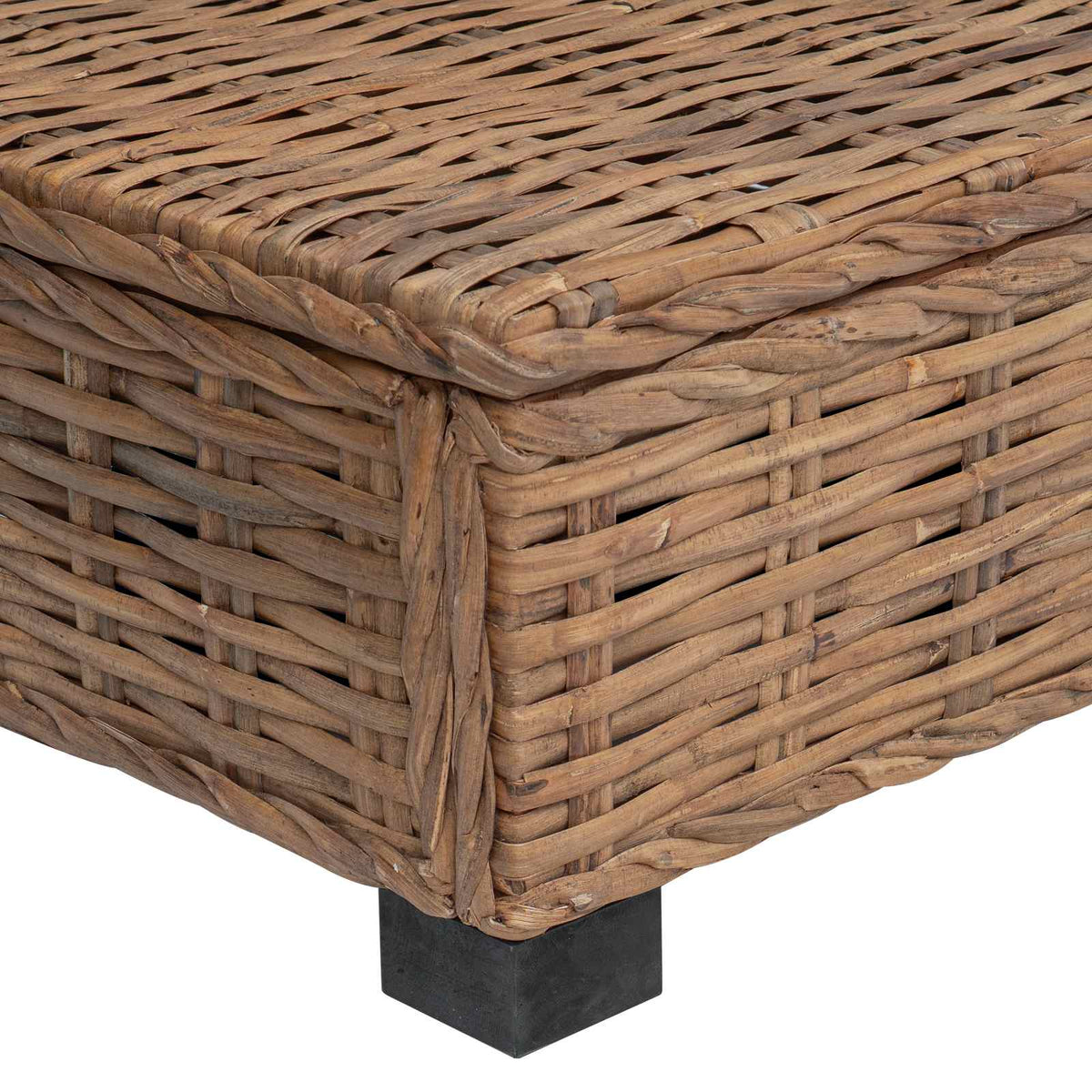 Sofabord GENDT Naturlig rattan Naturfarvet 67 x 60 x 30 cm