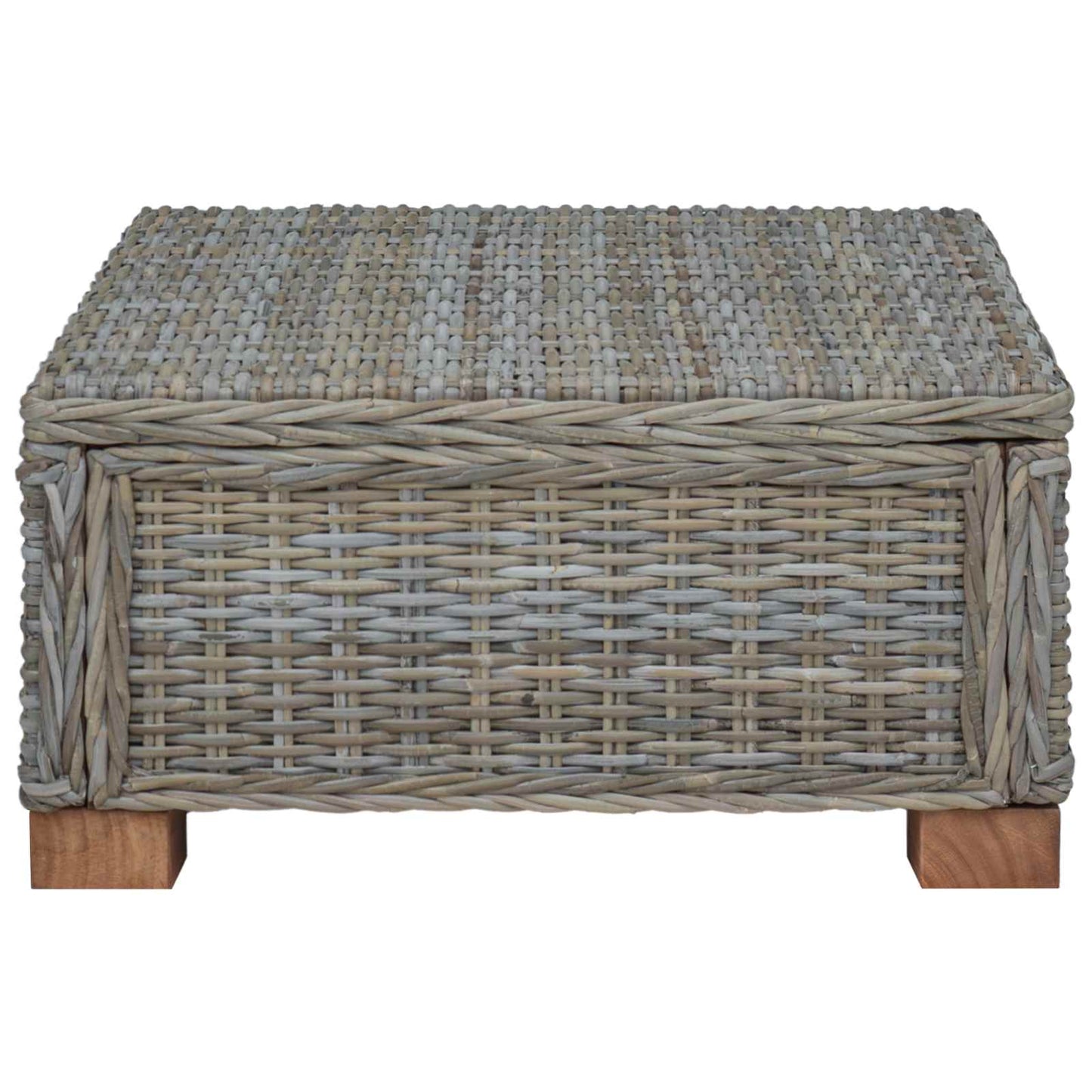 Sofabord GENDT Naturlig rattan Kubu Grå 67 x 60 x 30 cm