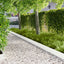 Plænekant 20 stk. 103 x 20 cm Stål Hvid