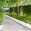 Plænekant 20 stk. 103 x 25 cm Stål Hvid