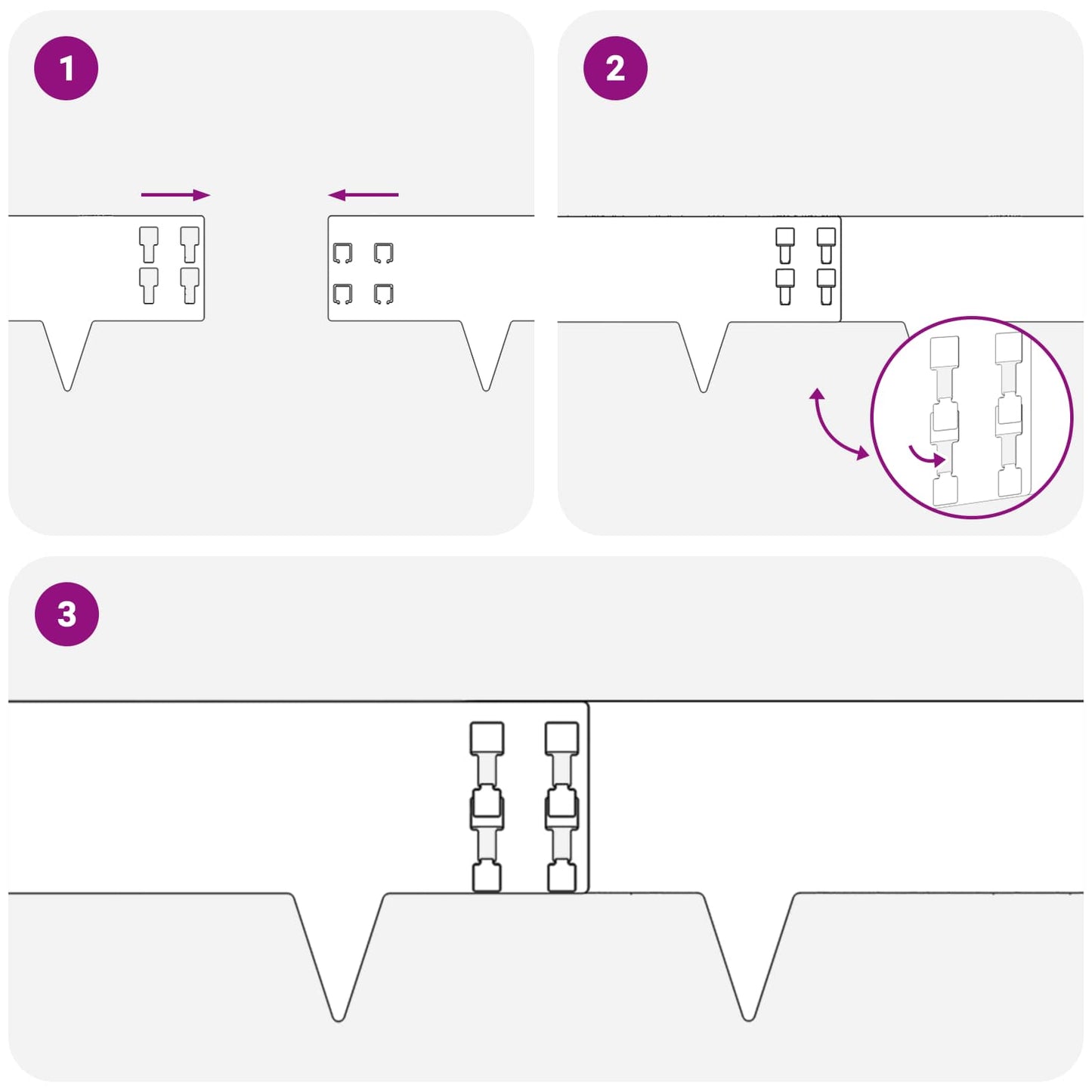 Plænekant 10 stk. 100 x 15 cm Stål Sølv
