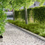 Plænekant 10 stk. 100 x 20 cm Stål Sølv