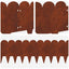 Plænekant 20 stk. 103 x 25 cm Stål Rusten
