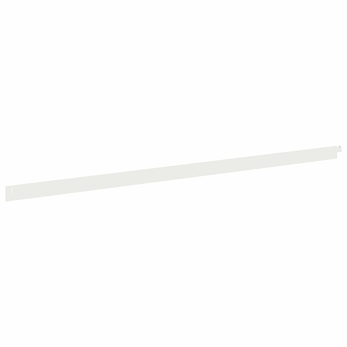Plænekant 10 stk. 102 x 4 x 4 cm Stål Hvid