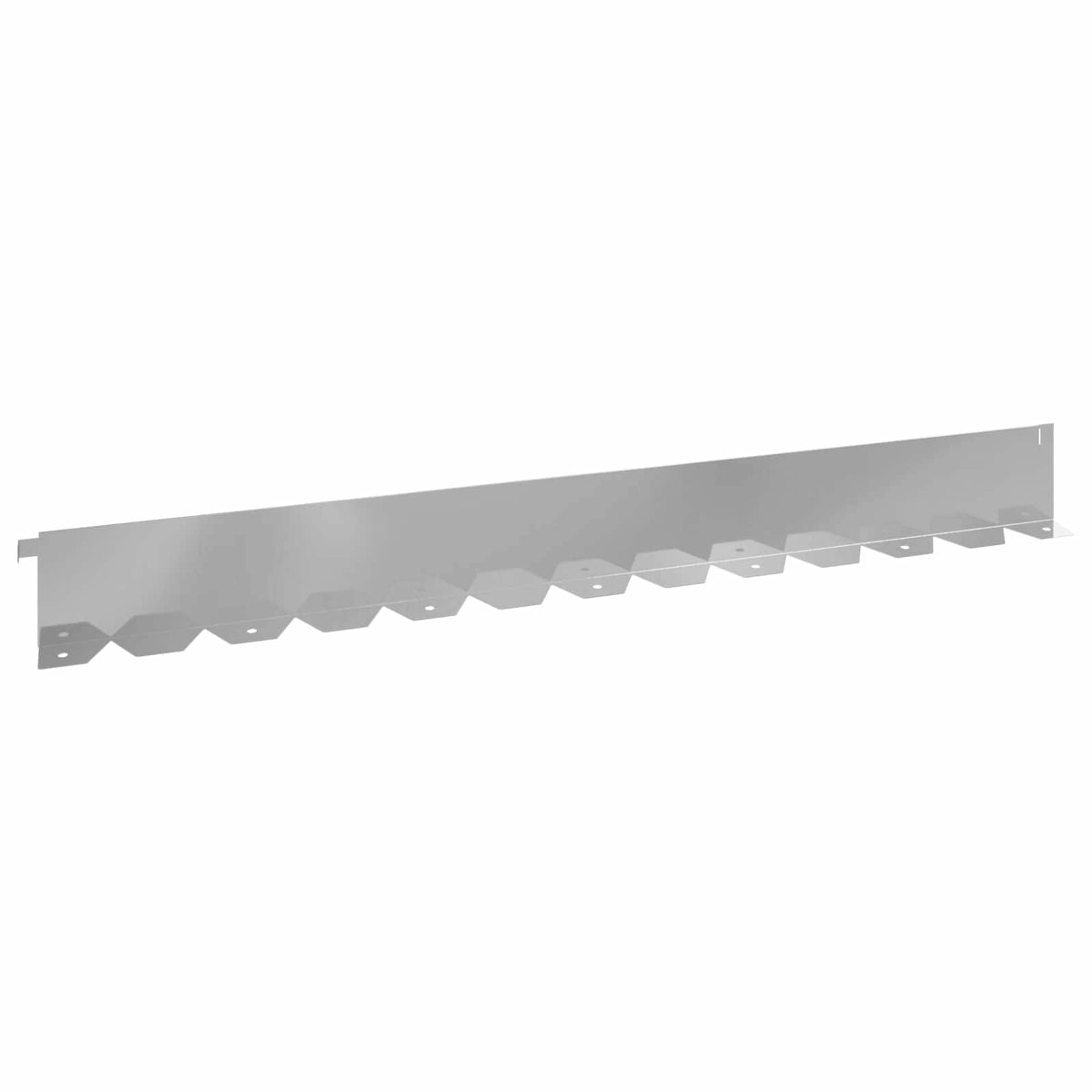 Plænekant 30 stk. 102 x 10 x 4 cm Stål Sølv