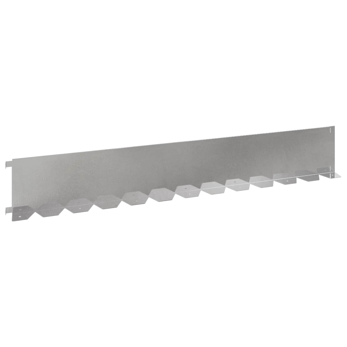 Plænekant 20 stk. 102 x 15 x 4 cm Stål Sølv