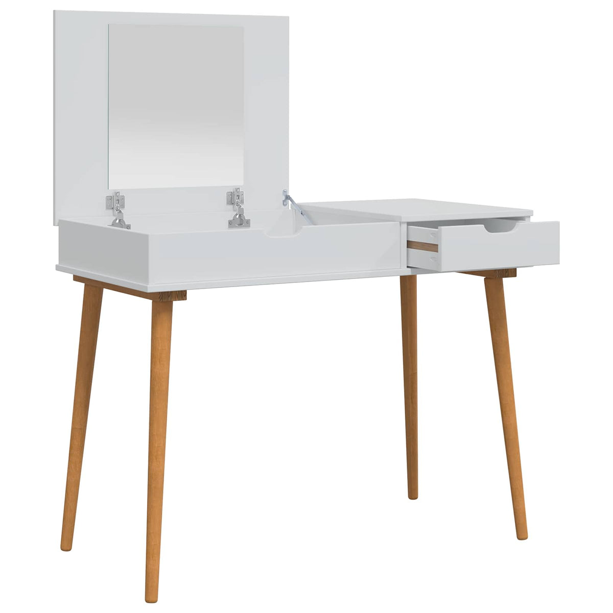 Klædeskab FAUSKE Hvid 100 x 50 x 78 cm