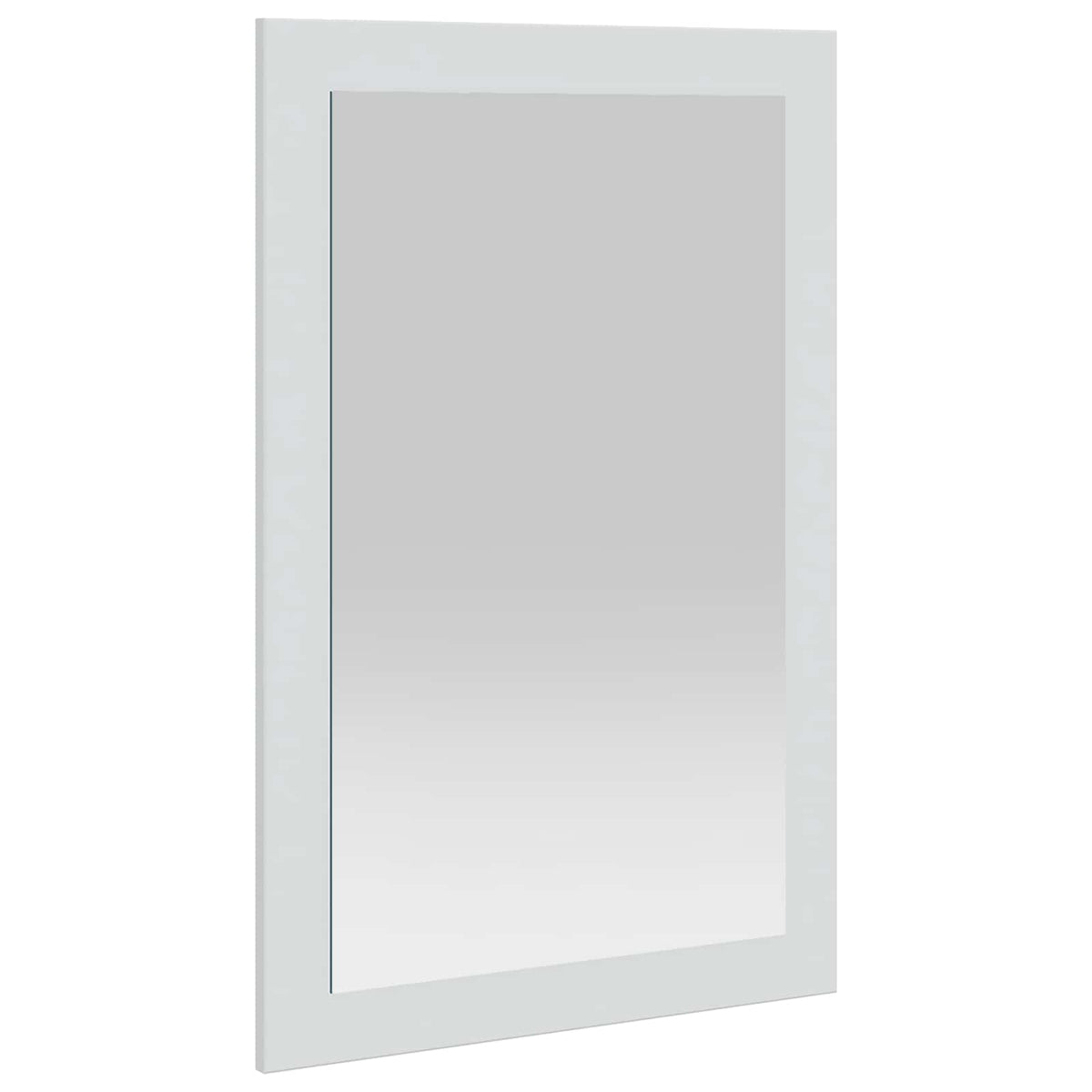 Spejl FAUSKE Hvid 43 x 3,5 x 77 cm Rektangulær