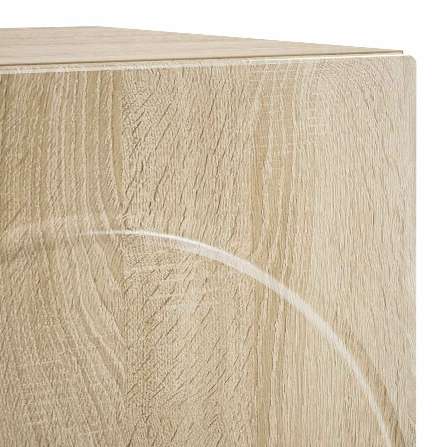 Natskab 2 stk. Sonoma-eg 33,5 x 34,5 x 50 cm Konstrueret træ