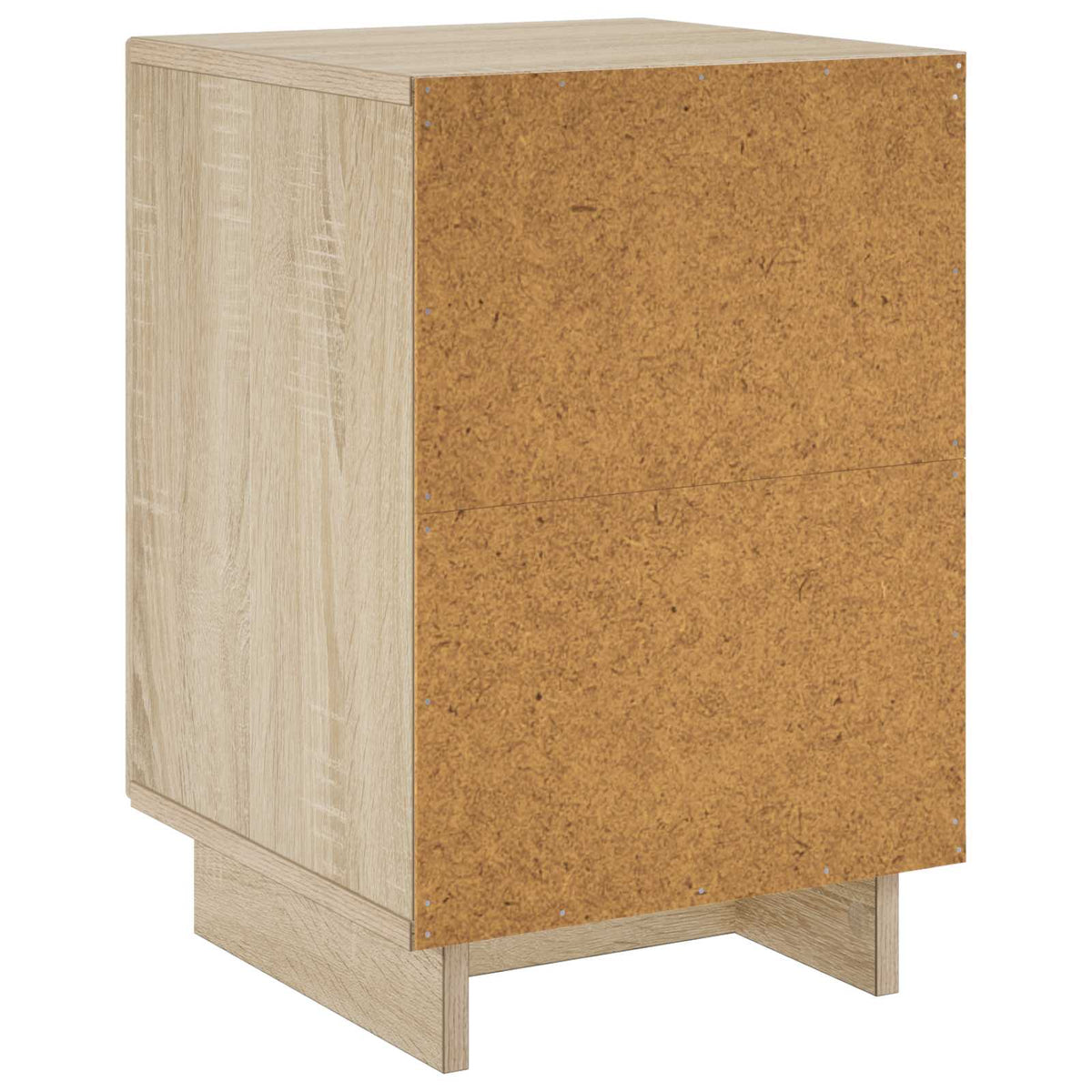 Natskab 2 stk. Sonoma-eg 33,5 x 34,5 x 50 cm Konstrueret træ