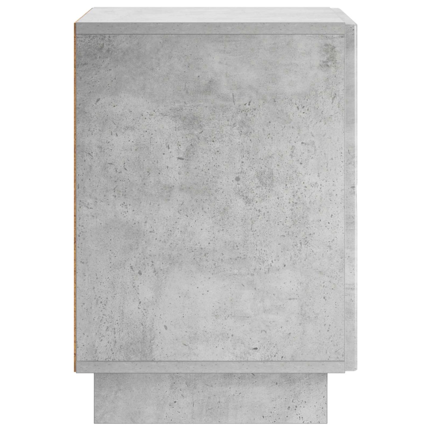 Natskab 2 stk. Betongrå 33,5 x 34,5 x 50 cm Konstrueret træ