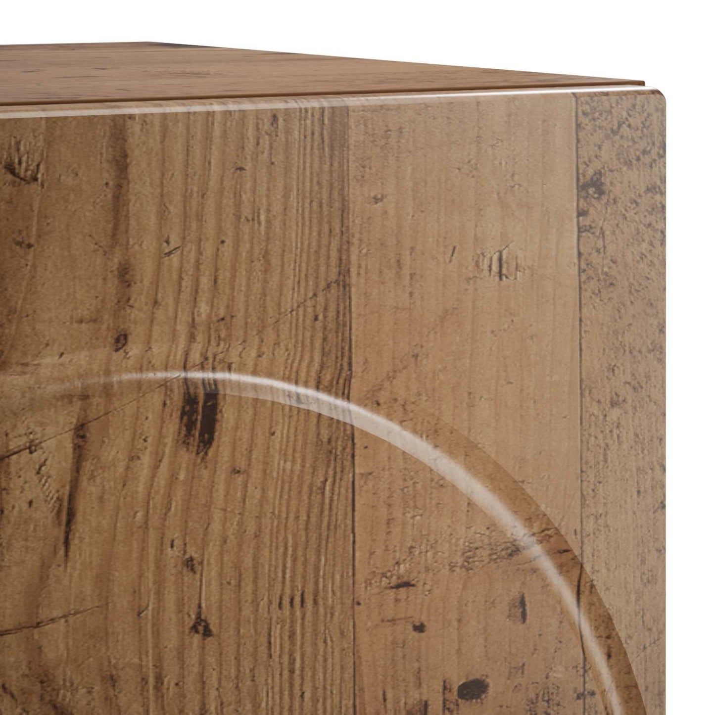 Natskab 2 stk. Gammelt træ 33,5 x 34,5 x 50 cm Konstrueret træ