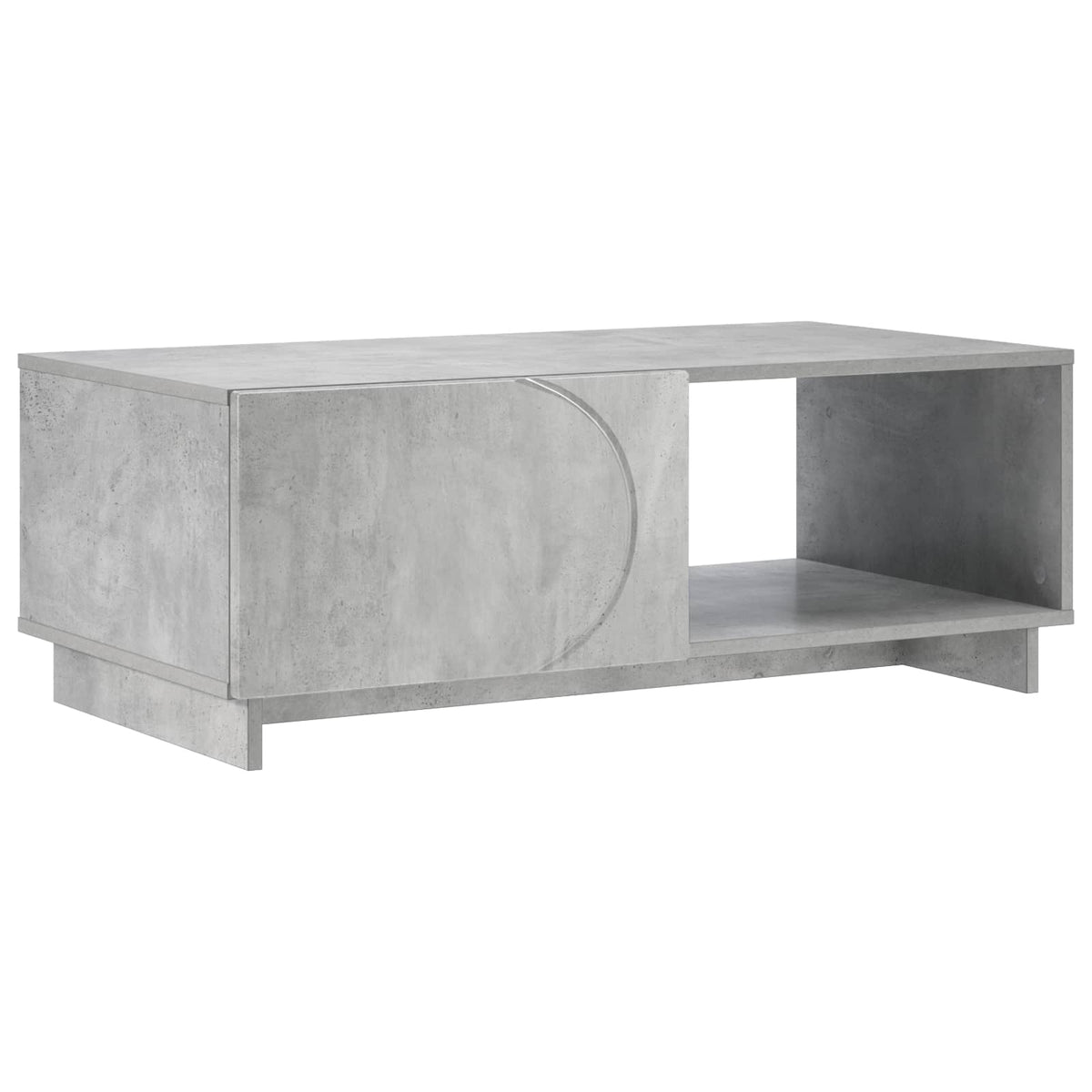 Sofabord Betongrå 95 x 50,5 x 35 cm Konstrueret træ