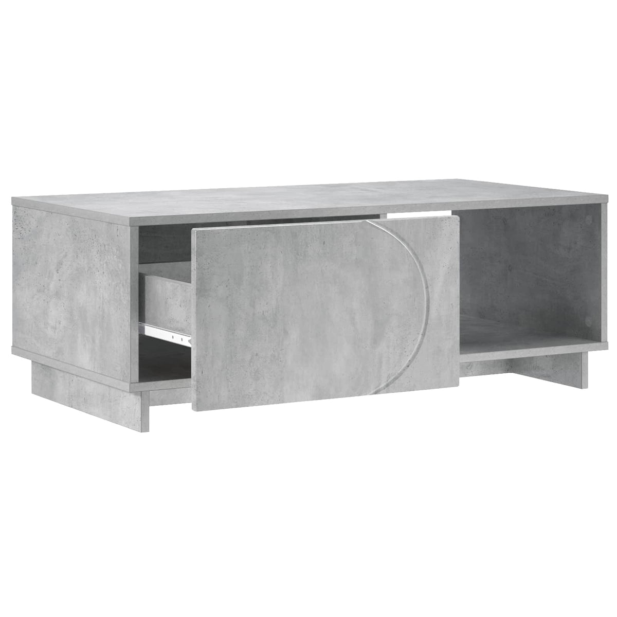 Sofabord Betongrå 95 x 50,5 x 35 cm Konstrueret træ