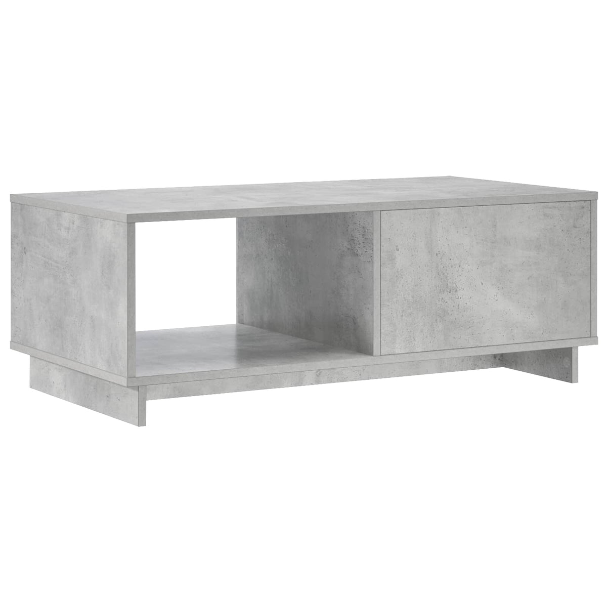 Sofabord Betongrå 95 x 50,5 x 35 cm Konstrueret træ