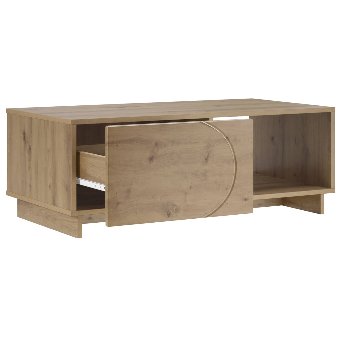 Sofabord Artisan-eg 95 x 50,5 x 35 cm Konstrueret træ