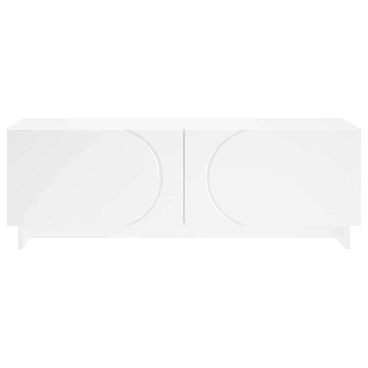 Sofabord Hvid 102 x 50,5 x 35 cm Konstrueret træ