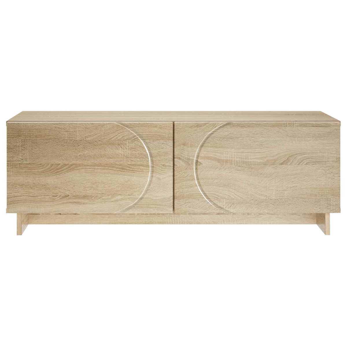 Sofabord Sonoma-eg 102 x 50,5 x 35 cm Konstrueret træ