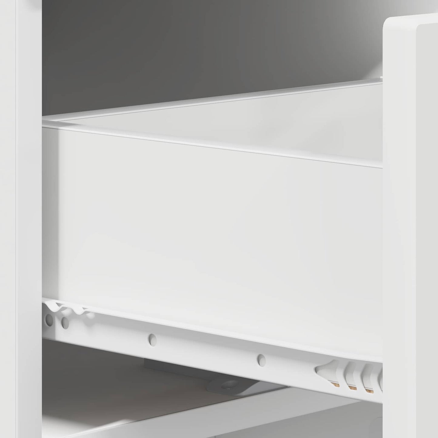 TV-bord 60 x 34.5 x 40 cm Hvid Konstrueret træ