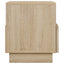 TV-bord 60 x 34.5 x 40 cm Sonoma-eg Konstrueret træ