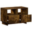 TV-bord 60 x 34.5 x 40 cm Røget eg Konstrueret træ