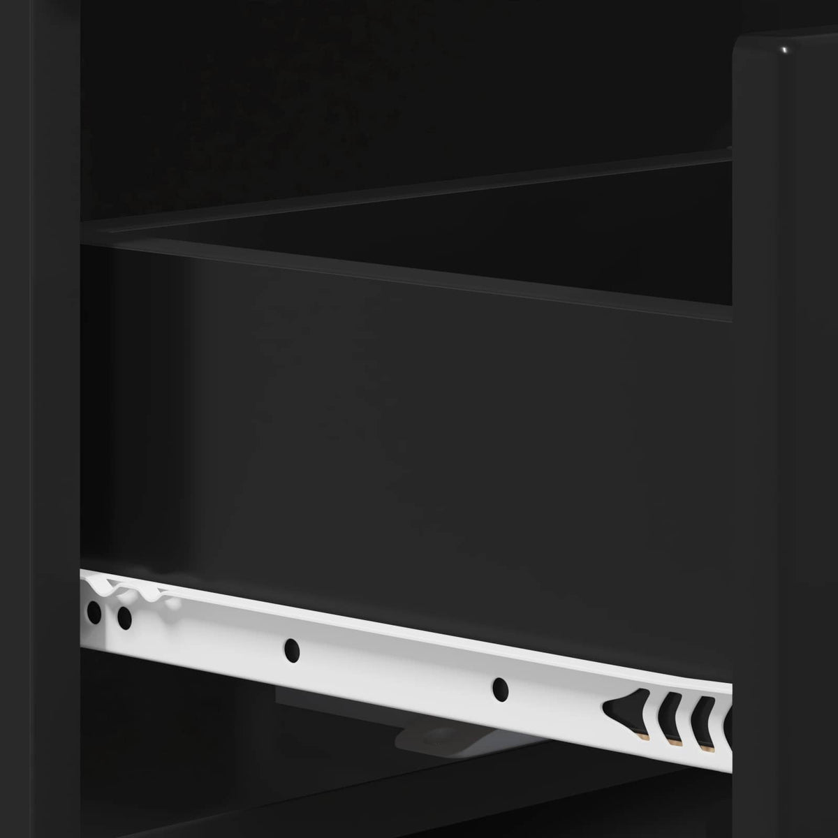 TV-bord 90 x 34.5 x 40 cm Sort Konstrueret træ