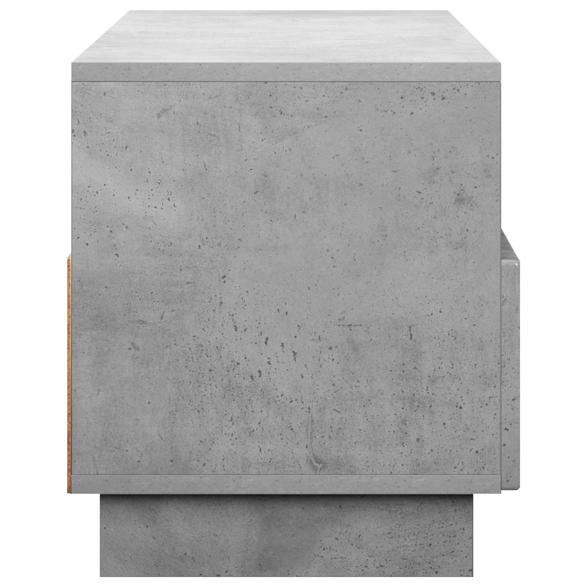 TV-bord 90 x 34.5 x 40 cm Betongrå Konstrueret træ