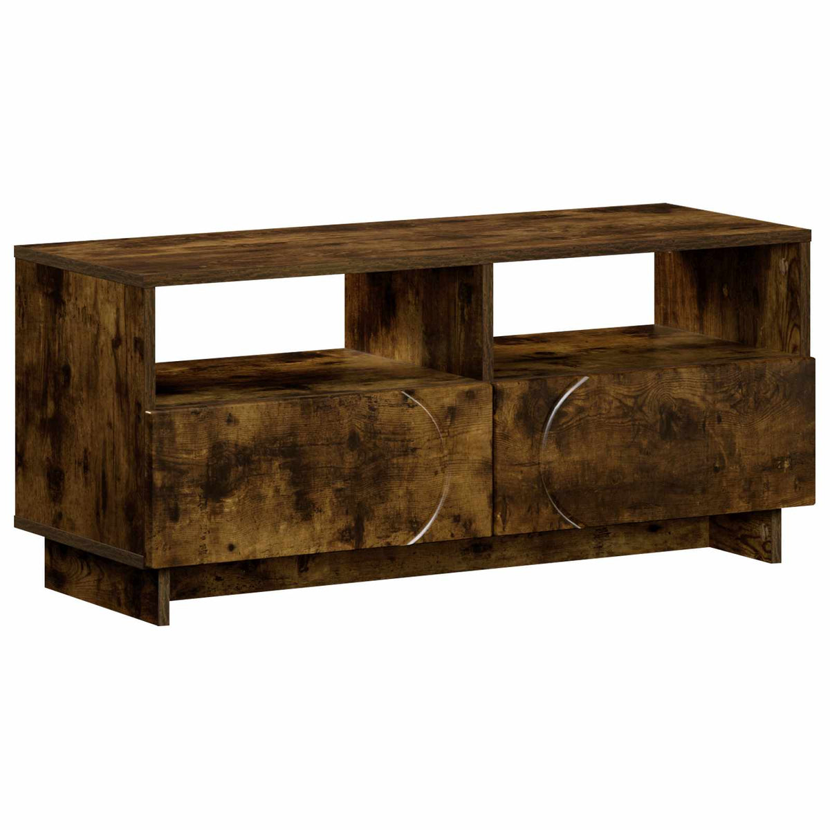 TV-bord 90 x 34,5 x 40 cm Røget eg Konstrueret træ