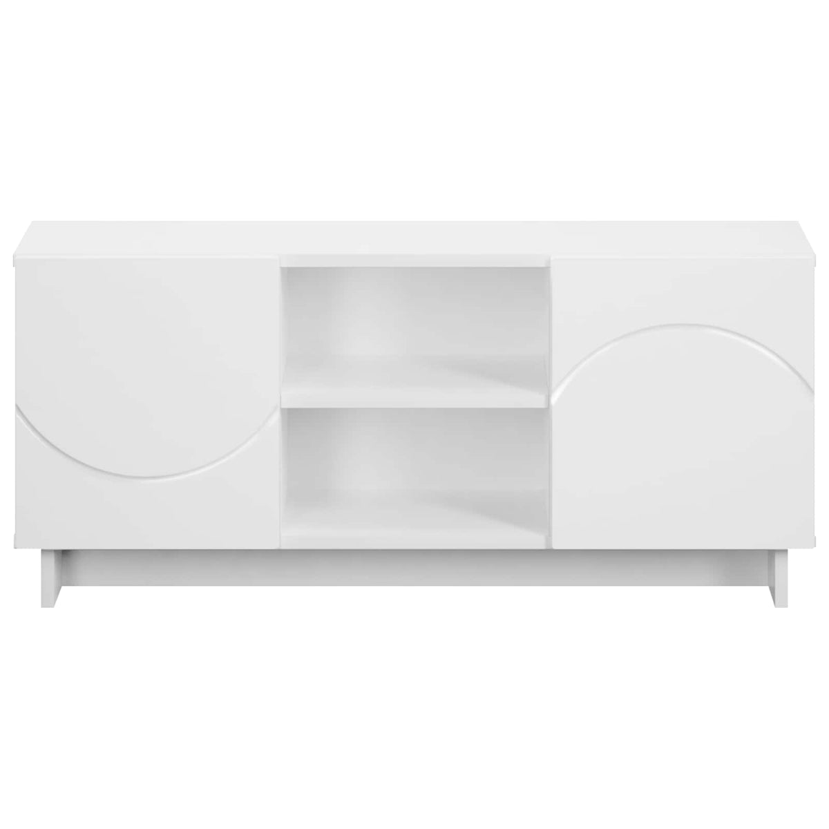 TV-bord 90 x 34.5 x 40 cm Hvid Konstrueret træ