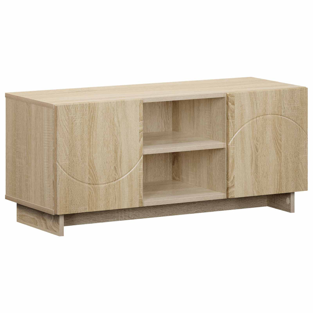 TV-bord 90 x 34.5 x 40 cm Sonoma-eg Konstrueret træ