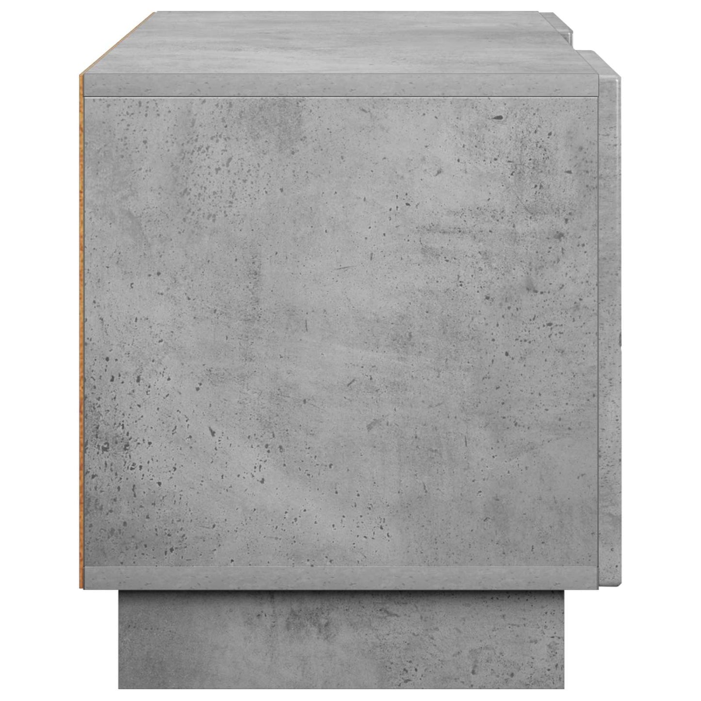 TV-bord 90 x 34.5 x 40 cm Betongrå Konstrueret træ