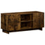 TV-bord 90 x 34.5 x 40 cm Røget eg Konstrueret træ