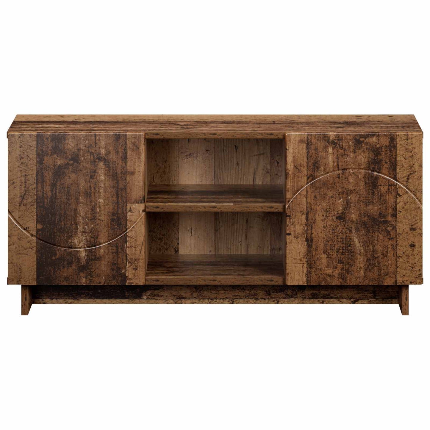 TV-bord 90 x 34.5 x 40 cm Gammelt træ Konstrueret træ