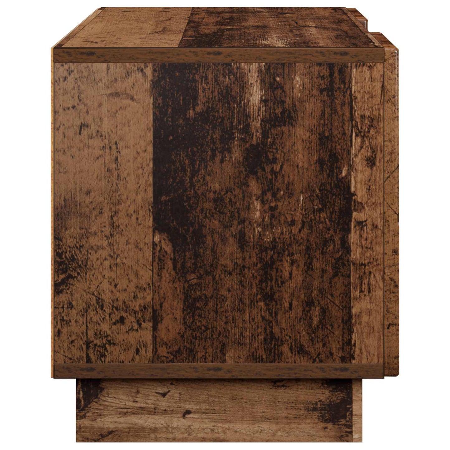 TV-bord 90 x 34.5 x 40 cm Gammelt træ Konstrueret træ