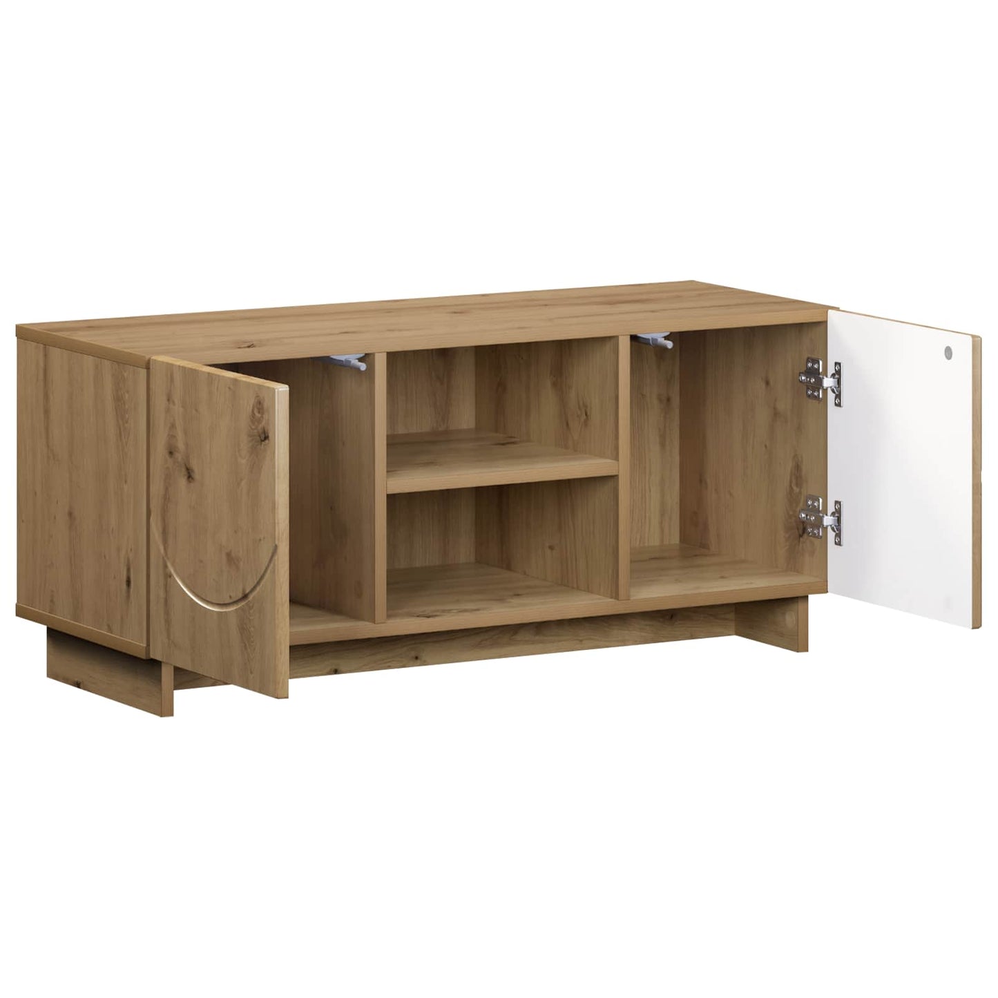 TV-bord 90 x 34.5 x 40 cm Artisan-eg Konstrueret træ