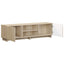 TV-bord 140 x 34.5 x 40 cm Sonoma-eg Konstrueret træ