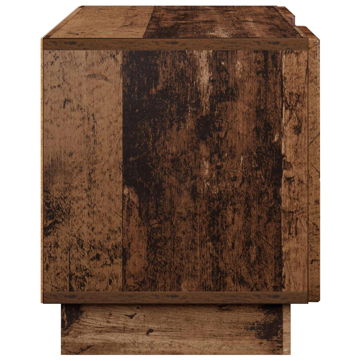 TV-bord 140 x 34.5 x 40 cm Gammelt træ Konstrueret træ