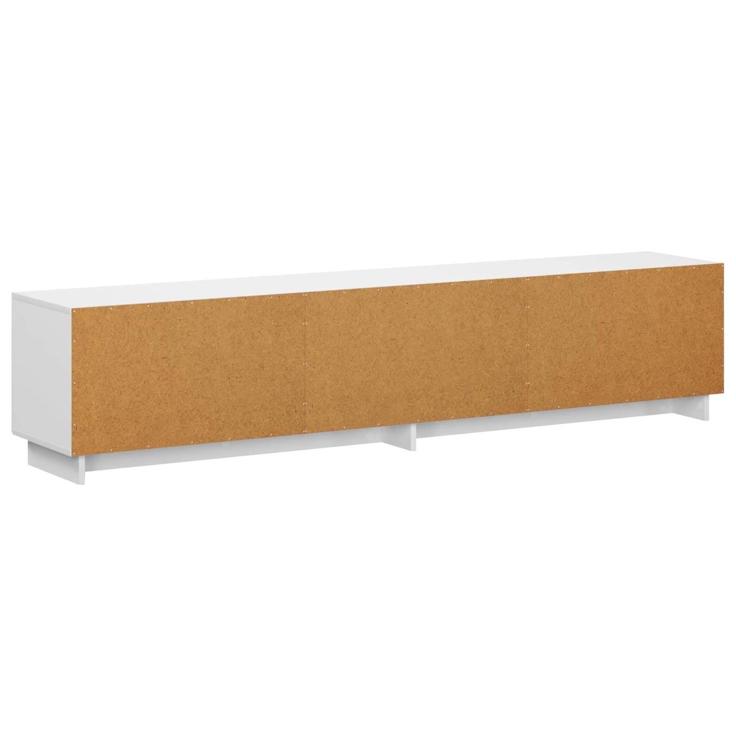 TV-bord 180 x 34,5 x 40 cm Hvid Konstrueret træ