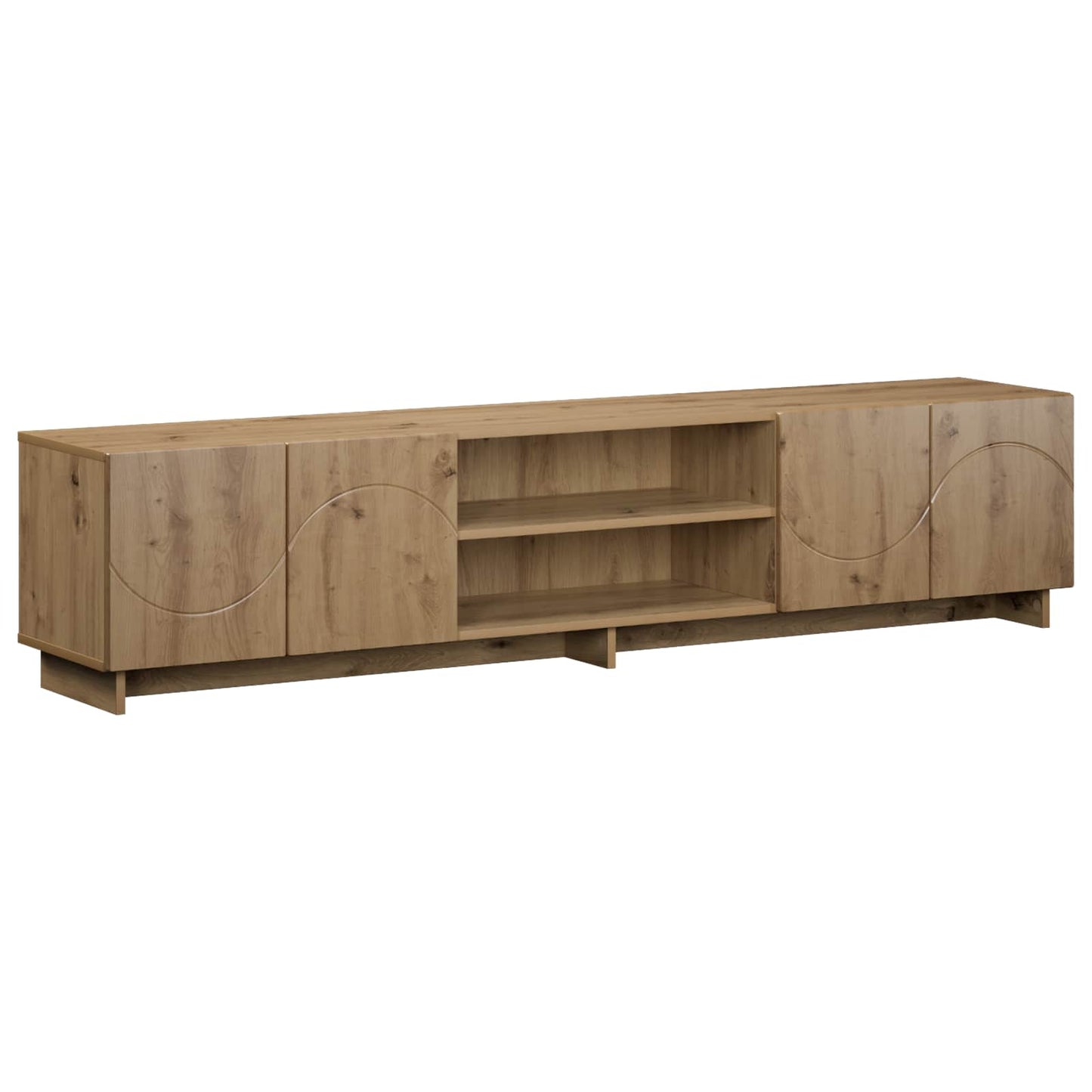 TV-bord 180 x 34,5 x 40 cm Artisan-eg Konstrueret træ